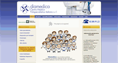 Desktop Screenshot of diamedica.it